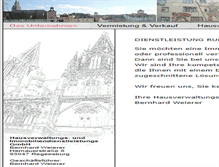 Tablet Screenshot of bernhard-weierer.de